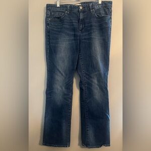 Gap 1969 Authentic Perfect Boot Dark Indigo Jeans Size 31 Short